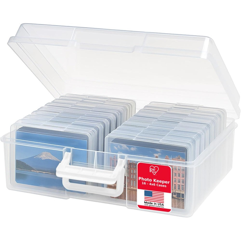 Iris Usa 4x6 photo craft keeper front view