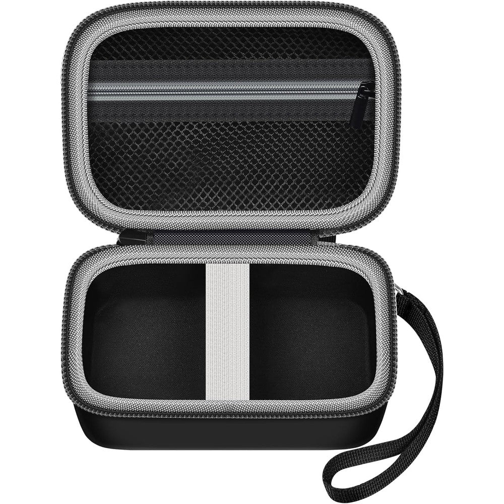 Grapsa multipurpose storage bag front view showing durable black hard shell exterior.