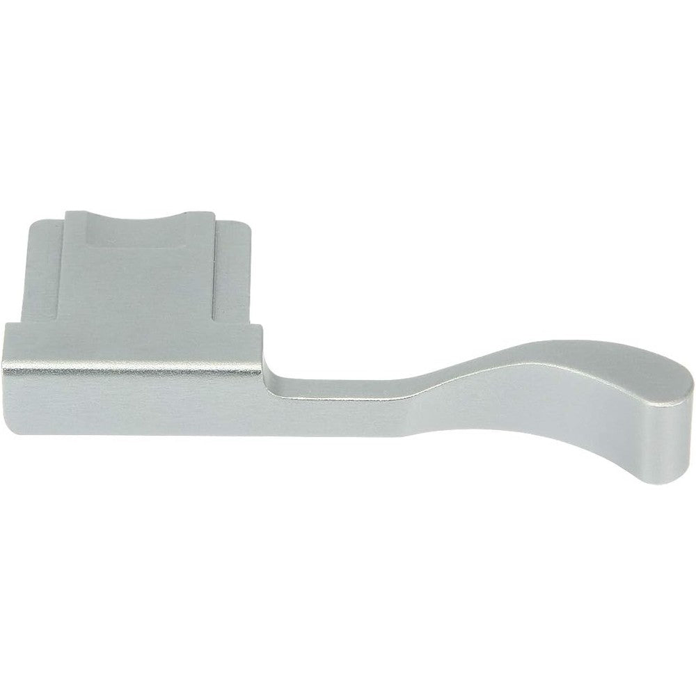 Haoge silver metal hot shoe thumb up rest hand grip front premium view