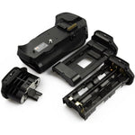 DSTE Pro MB-D10 vertical battery grip front view showcasing ergonomic portrait shutter control button.