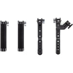 DJI RS Twist Grip Dual Handle expansion kit showing left and right extension arms with mechanical grips