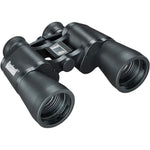 Bushnell Falcon 10x50 wide angle binoculars black front view showing objective lenses