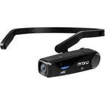 ORDRO EP6 head mounted 4k wearable camera front view for hands free point of view vlogging