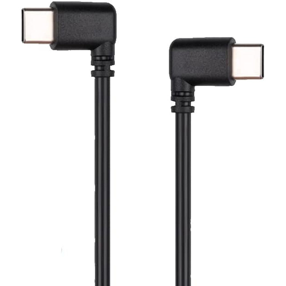 Earlife USB-C gimbal stabilizer camera control cable front view showcasing the right-angled connectors.