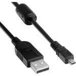 Draw a dragon replacement usb camera cable front view showing connectors
