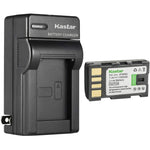 Kastar BN-VF808 battery and AC wall charger front view replacement accessory