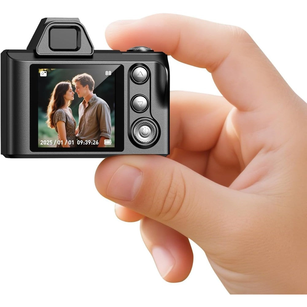 MaxMango mini keychain digital camera front view