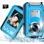 Yifecial 4K Waterproof Digital Camera front view