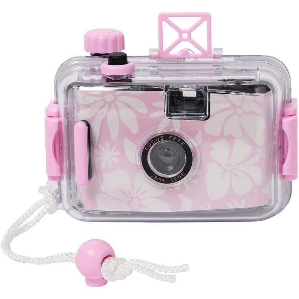 Sunnylife underwater camera Stole My Heart Pink Floral front view