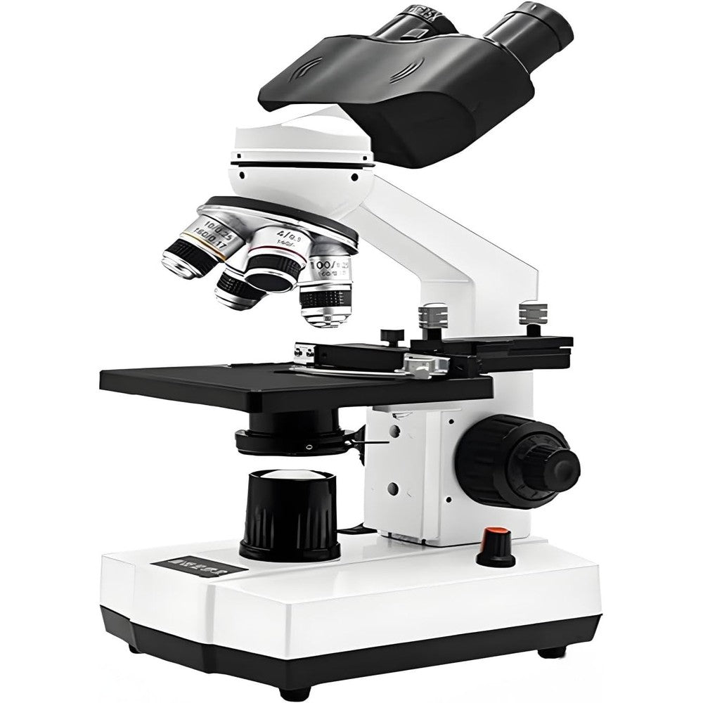 Generic binocular compound microscope front view