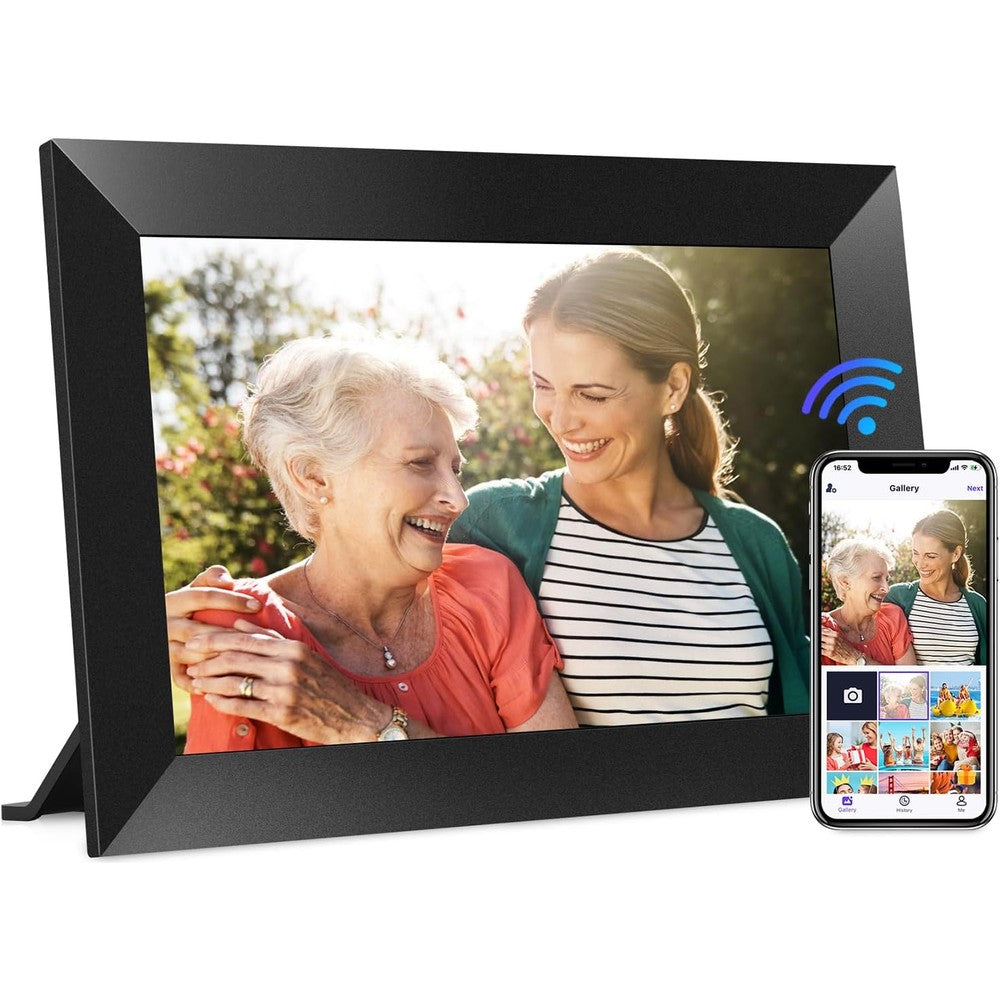 FANGOR Uhale digital picture frame front view showcasing high definition display screen.