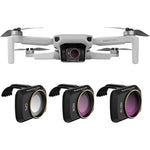 Globact lens filter combo set for DJI Mavic drones front view