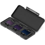 DJI Avata 2 ND Filters Set front view with three filters in protective case.
