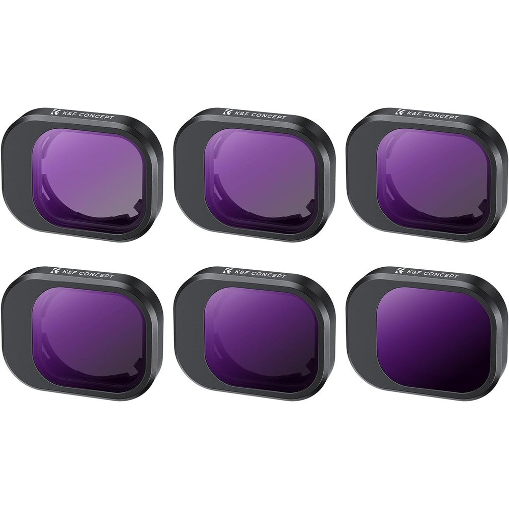K&F Concept ND Filter Kit for DJI Mini 4 Pro aerial photography equipment