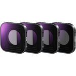 Neewer 4-pack ND filter kit for GoPro Hero action cameras front view