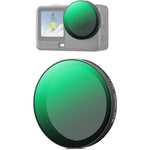 K&F Concept Variable ND Filter for DJI Osmo Action 6 front view