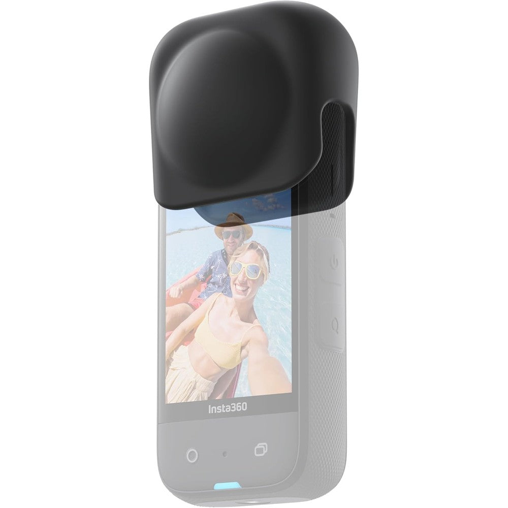 Insta360 X3 Lens Cap front view protective silicone cover