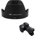 JJC HB-N106 reversible lens hood front view for Nikon cameras