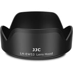 JJC LH-EW53 lens hood front view for Canon EF-M lenses