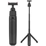NEOSOU Osmo Action Tripod Stand front view showcasing the compact folded mini selfie stick design.