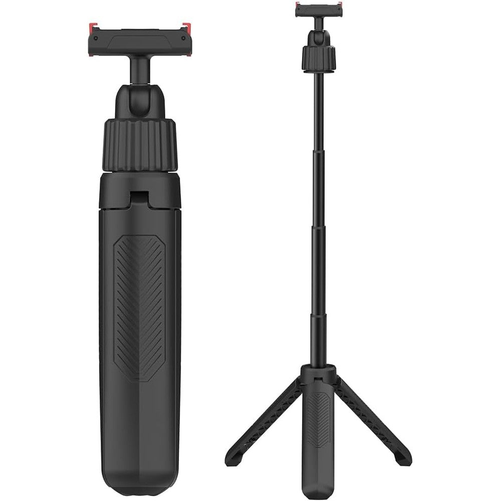 NEOSOU Osmo Action Tripod Stand front view showcasing the compact folded mini selfie stick design.