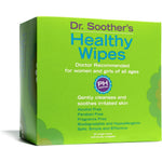 Dr. Soother's Healthy Wipes feminine hygiene box front view