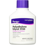 Perrigo Polyethylene Glycol 3350 osmotic laxative powder bottle front view