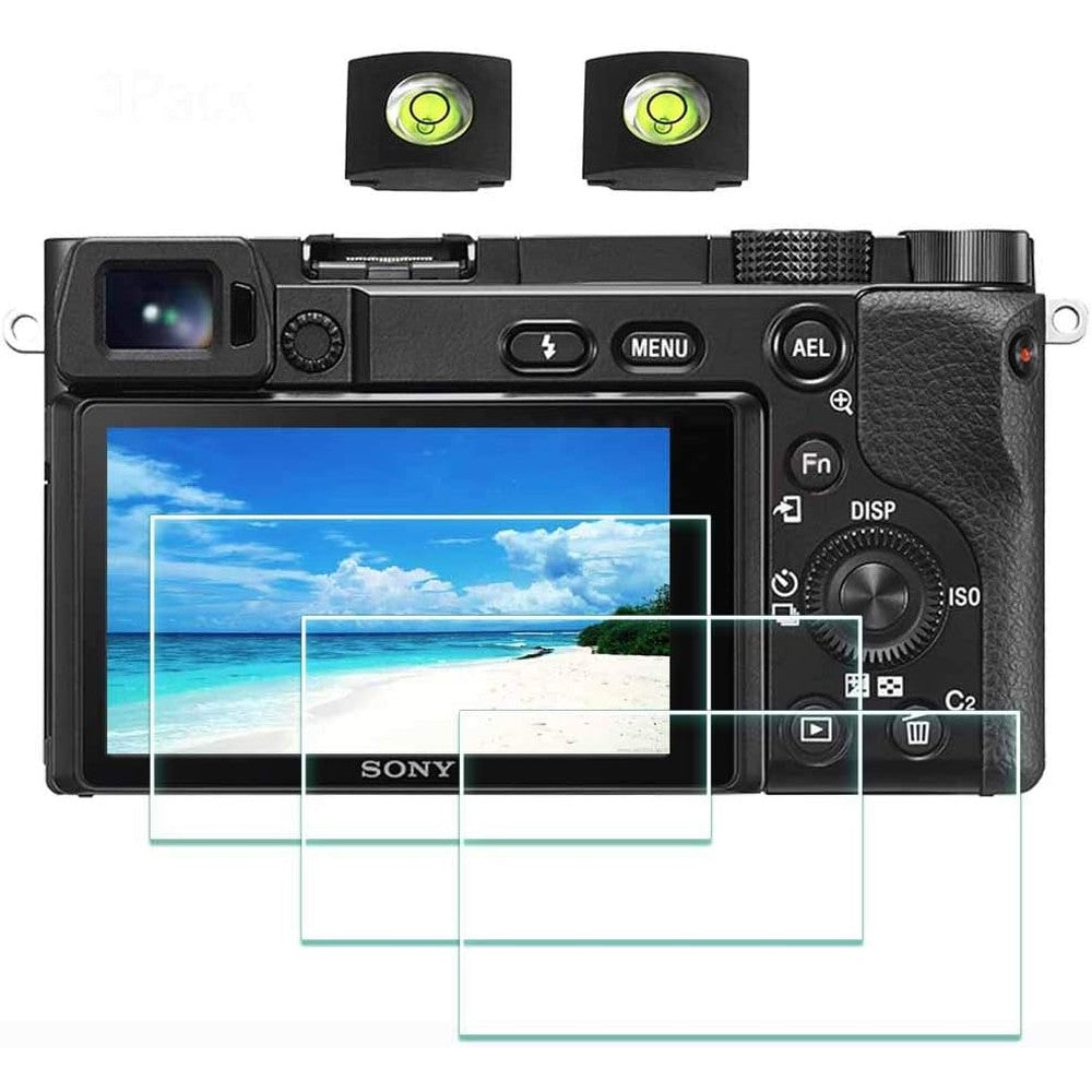 ULBTER tempered glass camera screen protector pack front view display