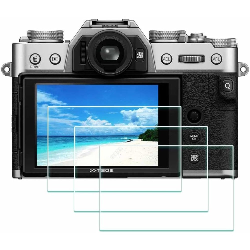 ULBTER tempered glass camera screen protector front packaging view