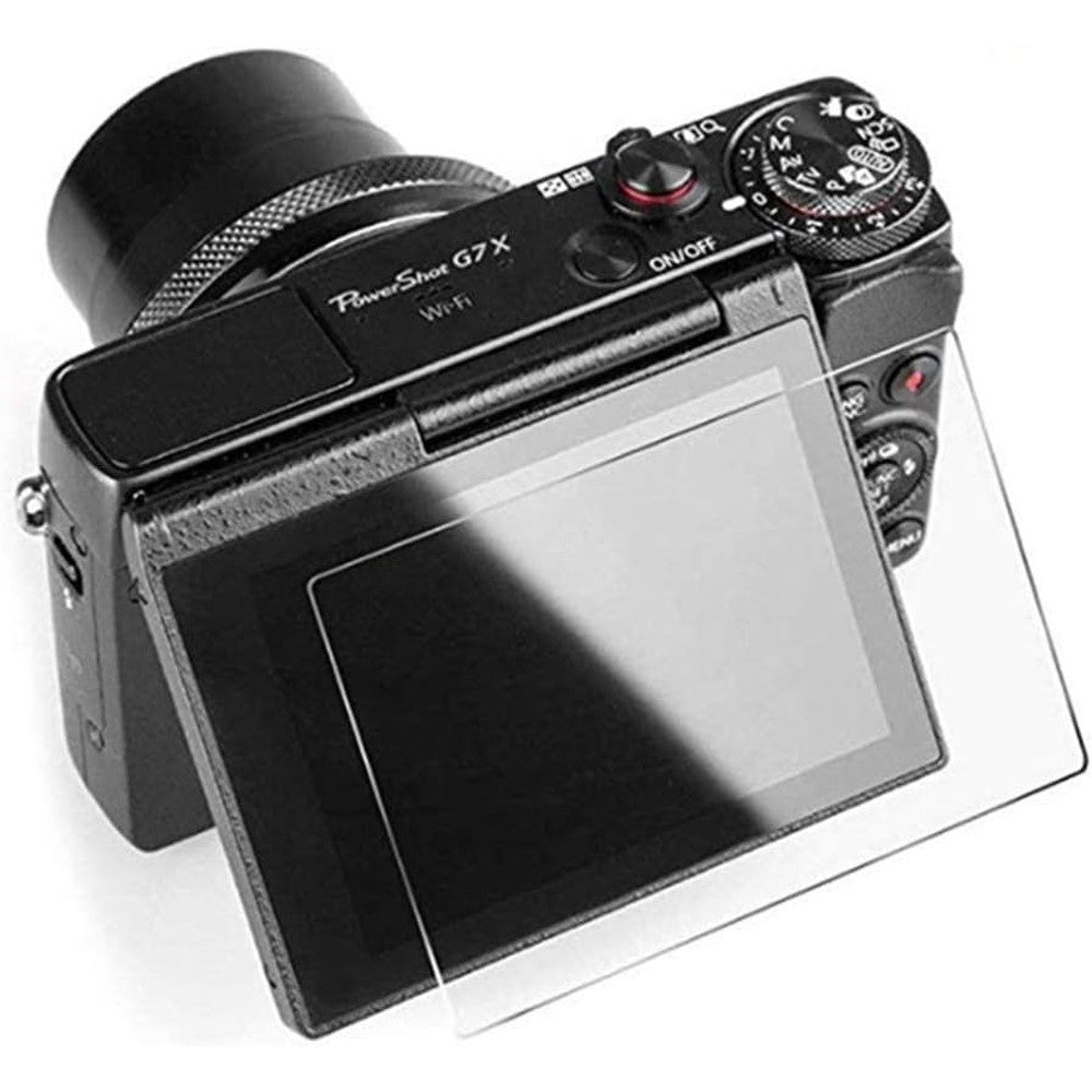 Conulog tempered glass screen protector front view showcasing premium packaging for camera display defense