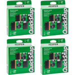 Fujifilm QuickSnap Flash 400 disposable camera 8 pack front view showing retail packaging.