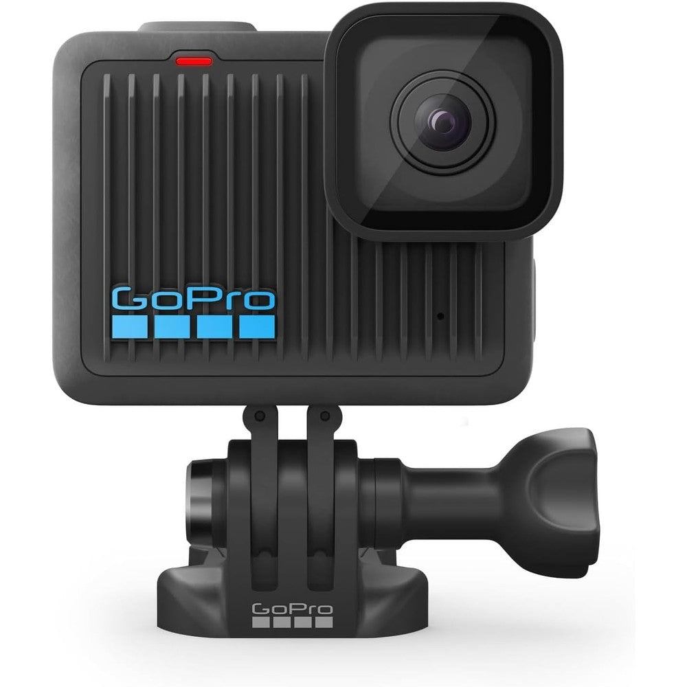 GoPro Hero compact waterproof action camera front view showcasing ultra small lens design
