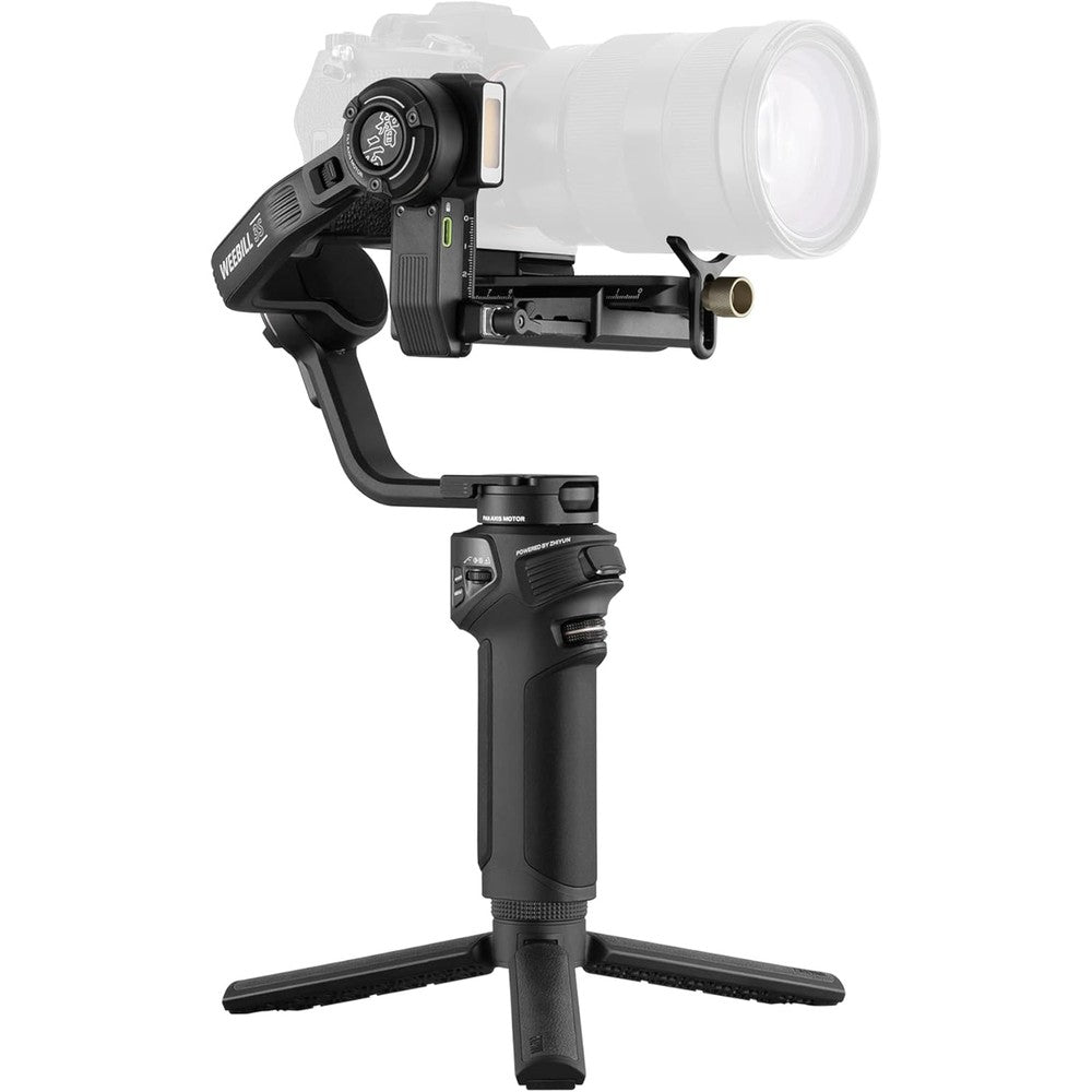 Zhiyun Weebill 3S gimbal stabilizer front view for cameras