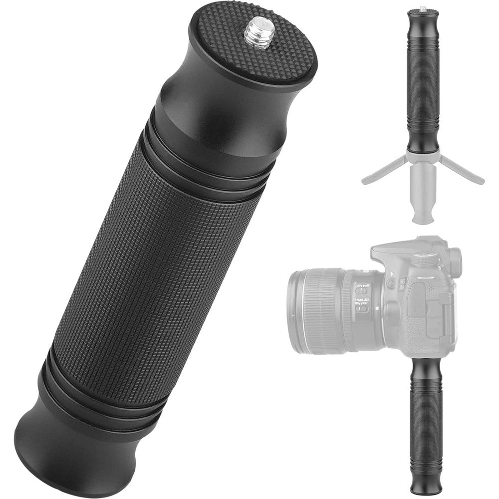 ChromLives aluminum camera handle grip front view