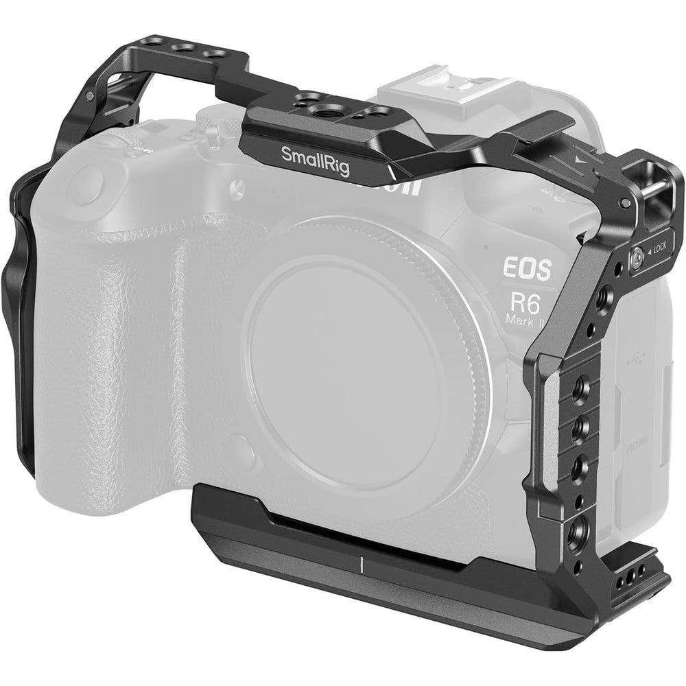 SmallRig R6 Mark II camera cage front angle view