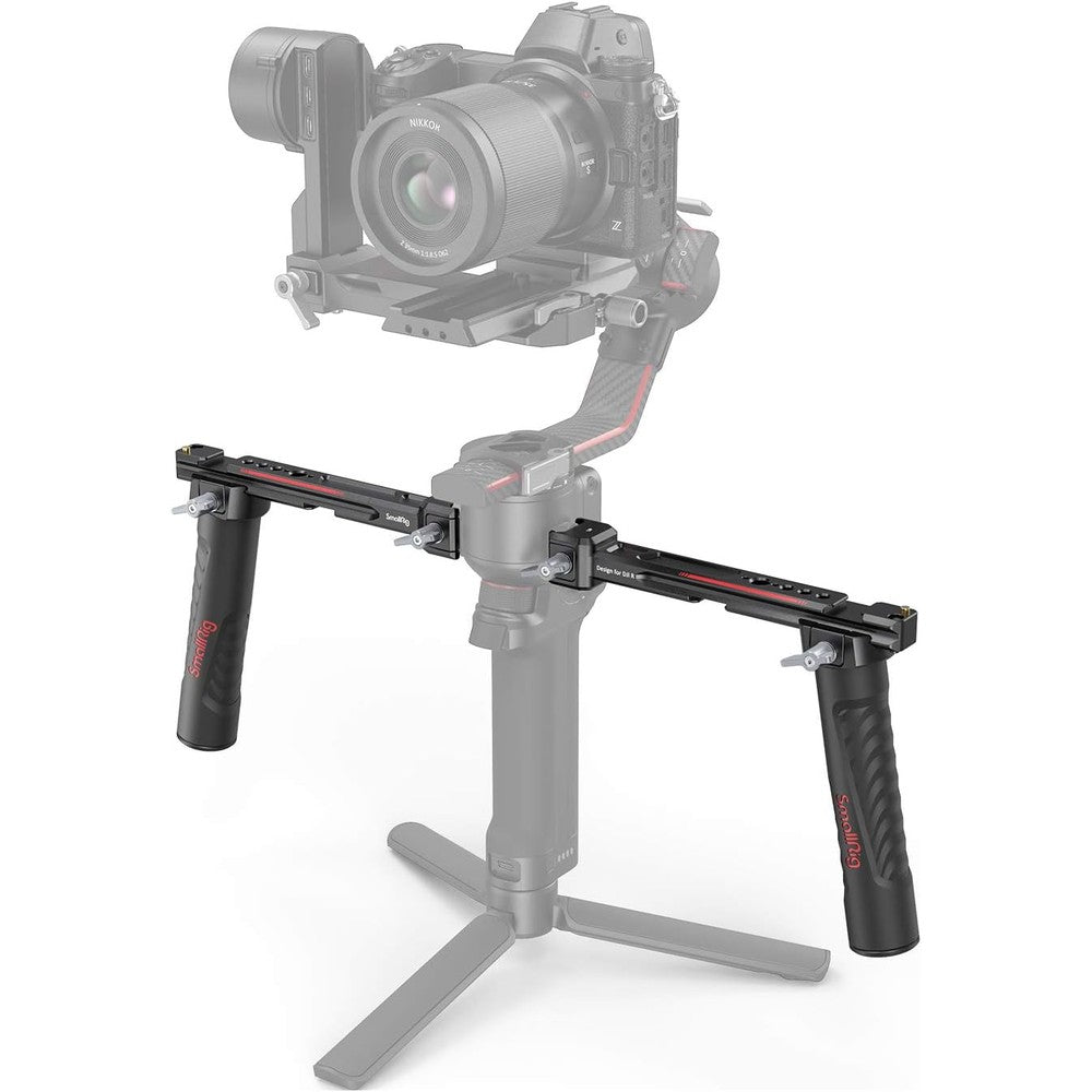 SmallRig dual handle handgrip for DJI RS series front view