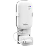 Gresur Outlet Wall Mount For Blink Sync Module Core Smart Home Security Camera Bracket Holder With Short USB Cable White One Pack
