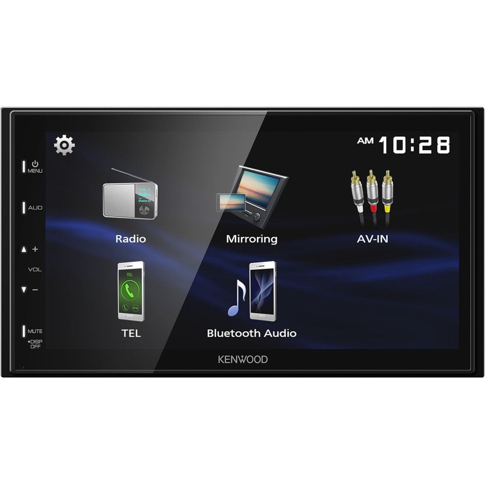 Kenwood DMX150BT 6.8 inch digital multimedia receiver front view