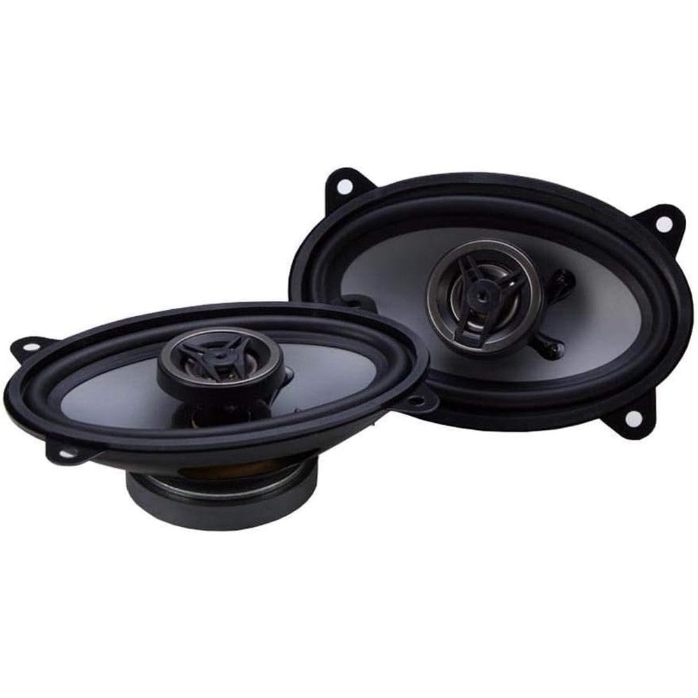 Crunch CS46CX CS Series 4x6 inch coaxial car speakers front view