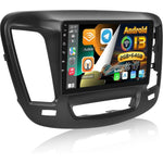 Roinvou Chrysler 200 Android stereo front view displaying the main touchscreen menu interface.