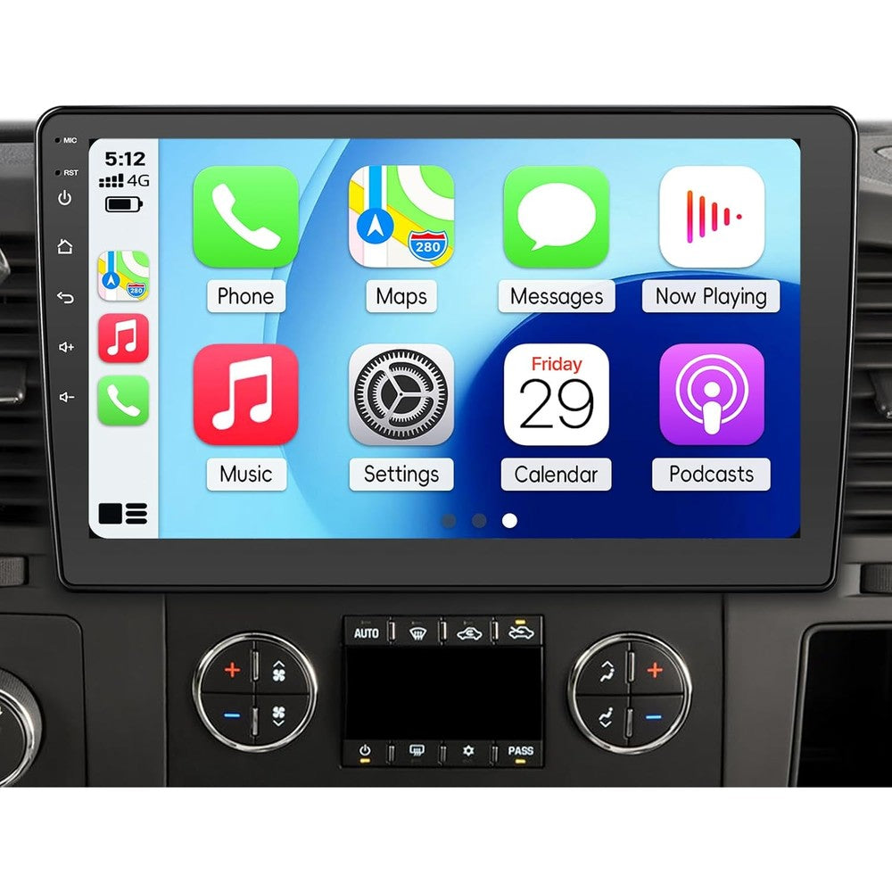 KOBANOICA Android 13 car stereo front view showing touchscreen display