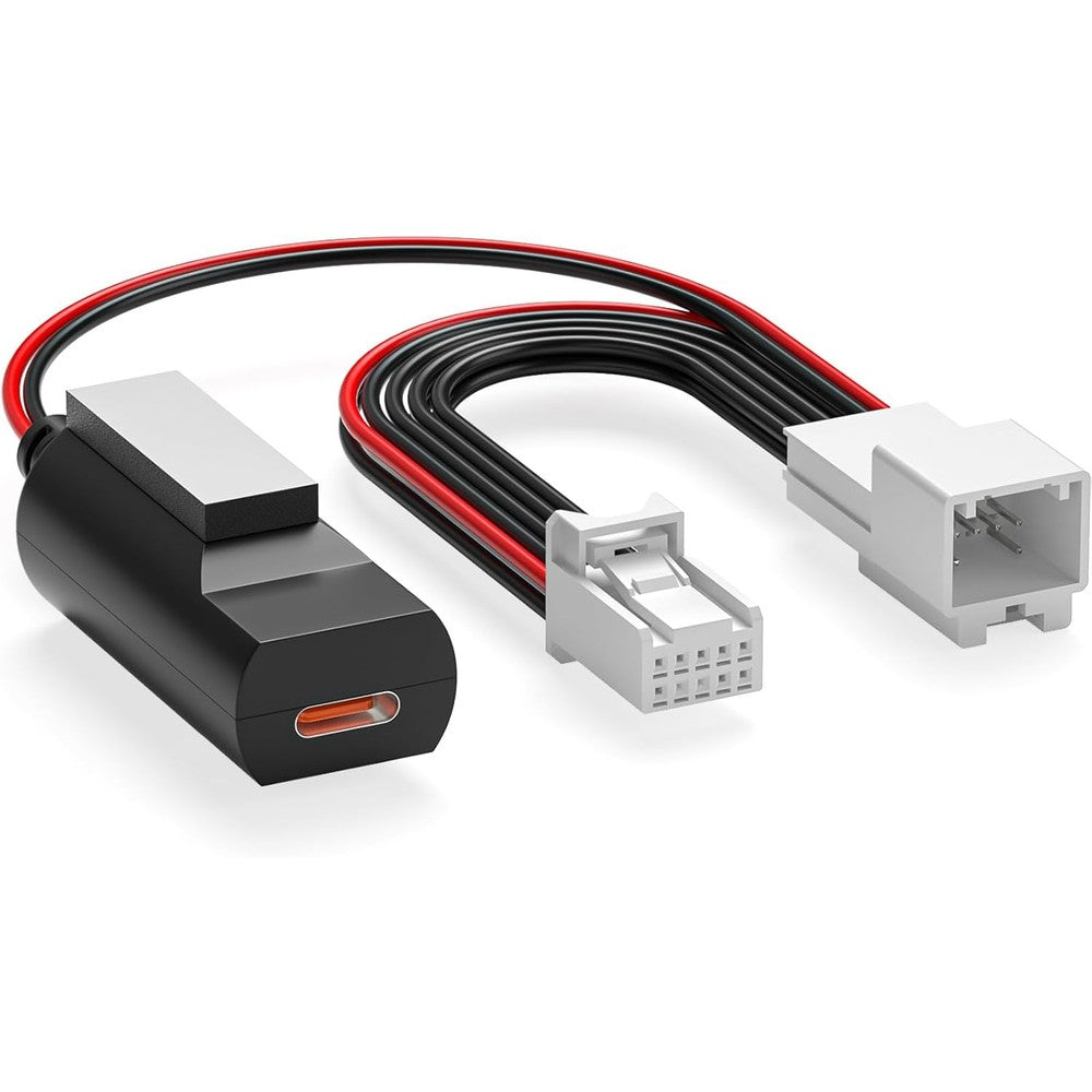 OthoKing 10 Pin Type B dash cam power adapter front view