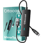 Ottocast Mirror Touch wireless CarPlay adapter front view