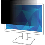 3M privacy filter 27 inch monitor screen protector front view showcasing matte finish