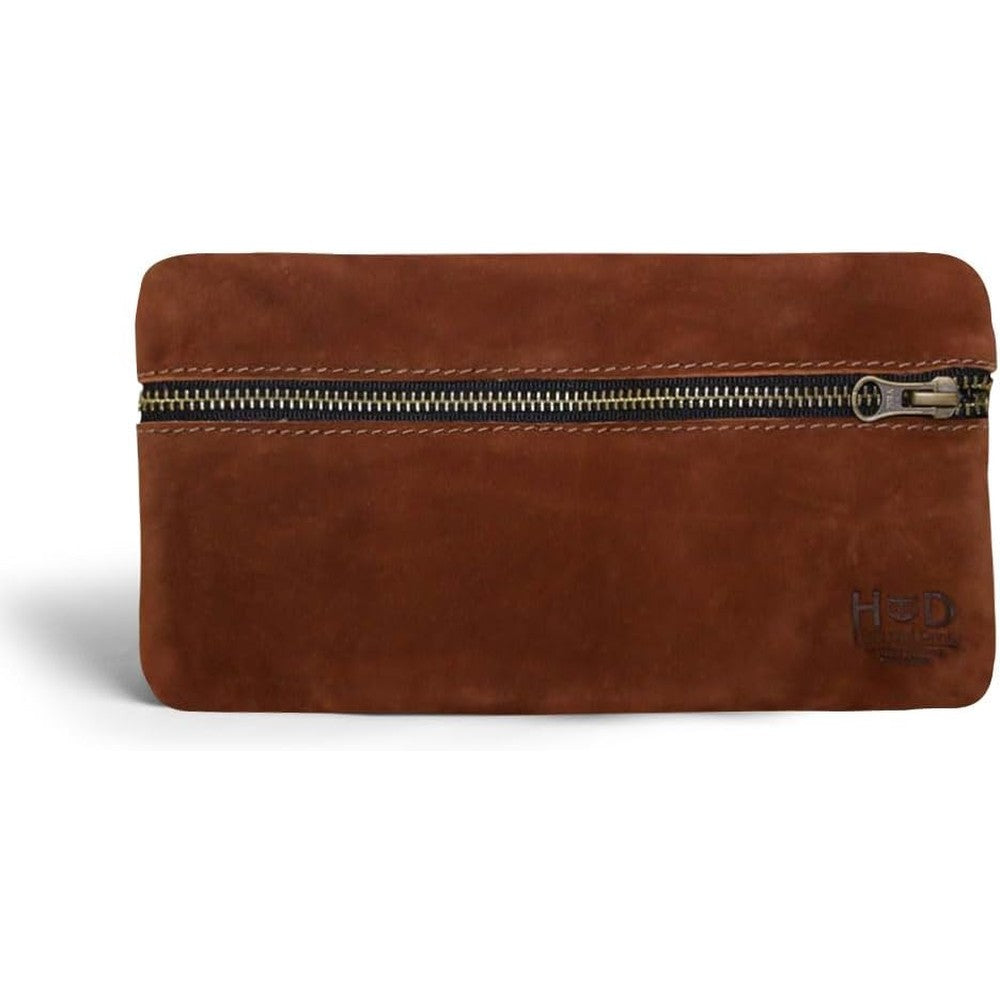Hide And Drink Rustic Leather Charger Case Swayze Suede Front View