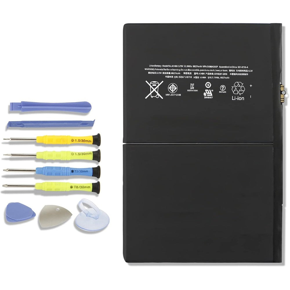 Muls A1484 Tablet Battery Replacement Kit For Apple Ipad Air 1 And Ipad 5th 6th 7th 8th 9th Generation With Repair Tools - Image 1