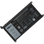Wistar replacement laptop battery front view showcasing the forty two watt hour specification label.