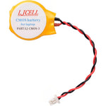 LJCELL CMOS Battery for Lenovo ThinkPad X1 Carbon front view showing yellow protective wrapping and wire connector