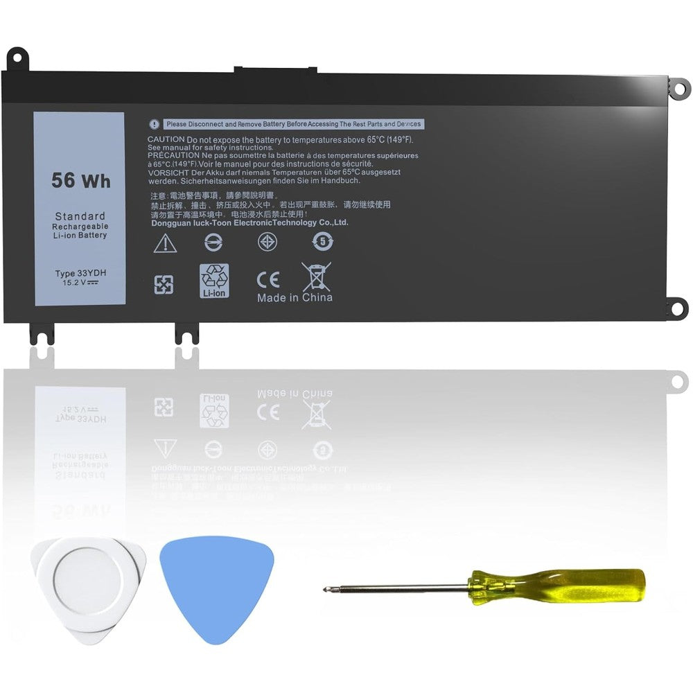 Wefly 33YDH laptop battery front view replacement part