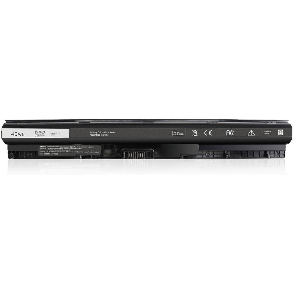 Dmkaollk replacement laptop battery front view showing connection pins